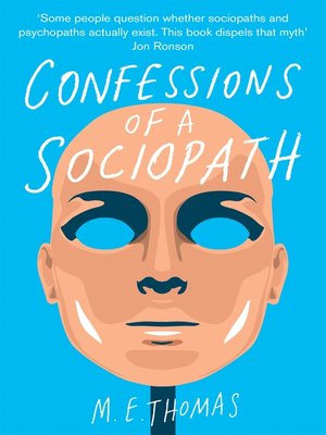 cover image of Confessions of a Sociopath